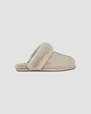 Kapcie UGG Scuffette II Dziecięce Beżowe | PLE8531B