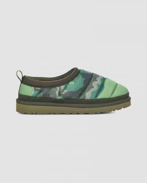 Kapcie UGG Tasman LTA Cali Topo Męskie Zielone | PLO8589K