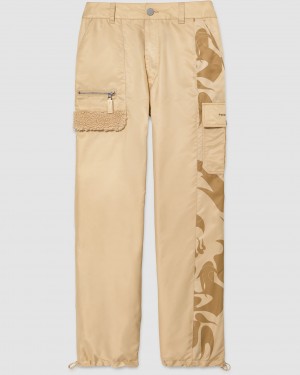 Spodnie UGG X Feng Chen Wang Cargo Damskie Brązowe | PLM8502Q